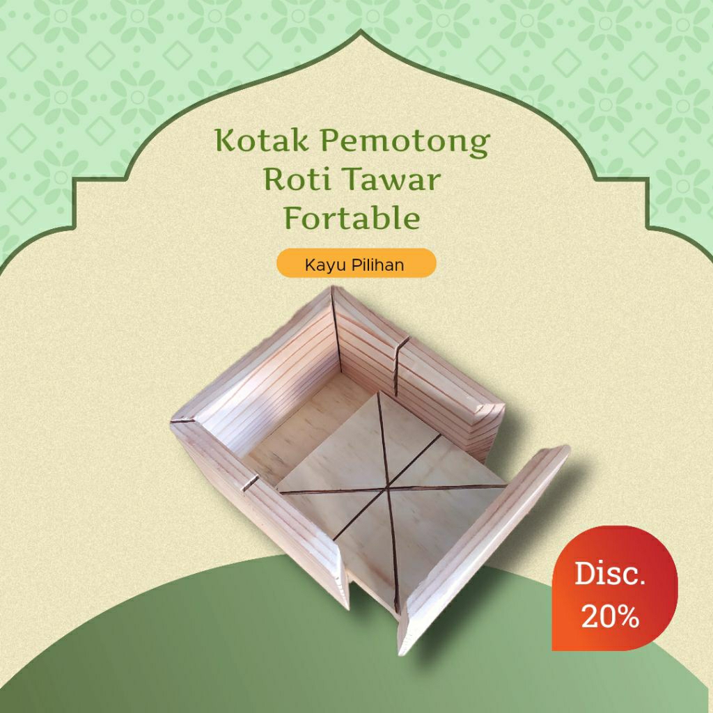 kotak pemotong roti sandwish | Pemotong Roti Tawar Fortable
