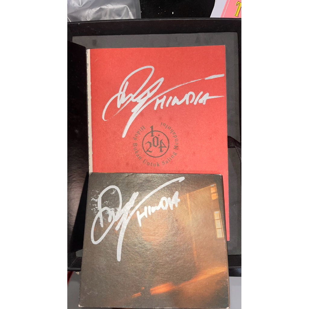 BoxSet (BERTANDA TANGAN) Album Hindia-Menari Dengan Bayangan (100% Original)