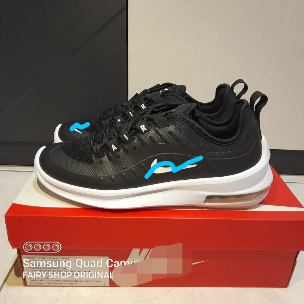 SEPATU WANITA N1K3 AIR MAX AXIS SIZE 39 ORIGINAL