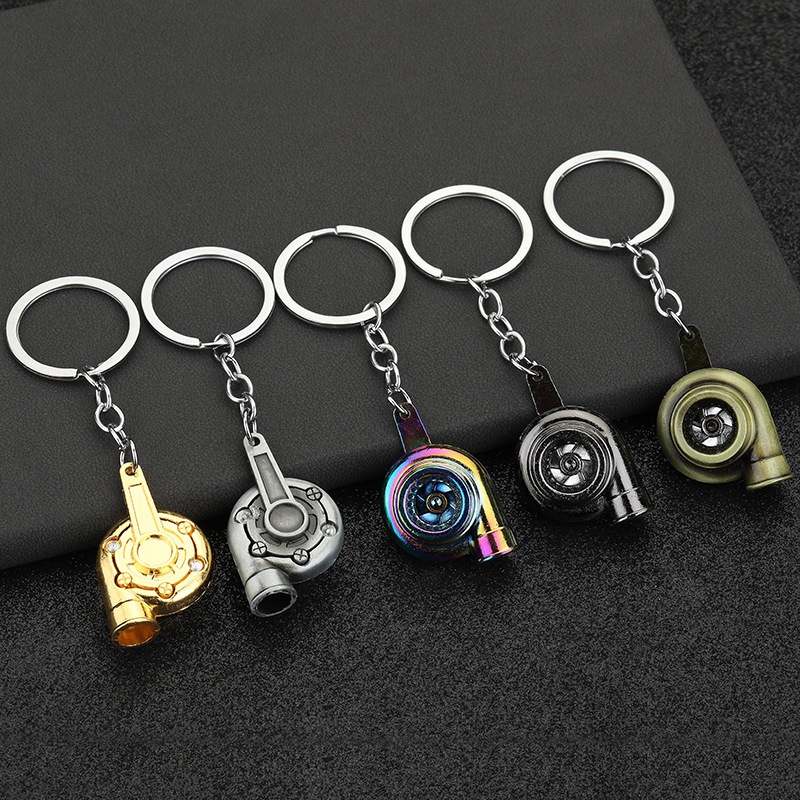 Gantungan Kunci Model Turbo Mobil Car Engine Keychain / Gantungan Kunci Turbo