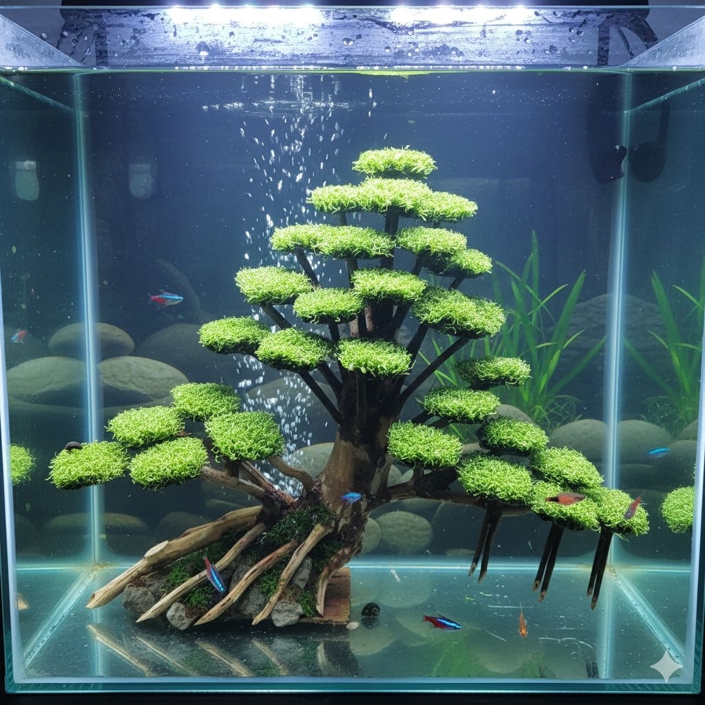 bonsai aquascape sintetis