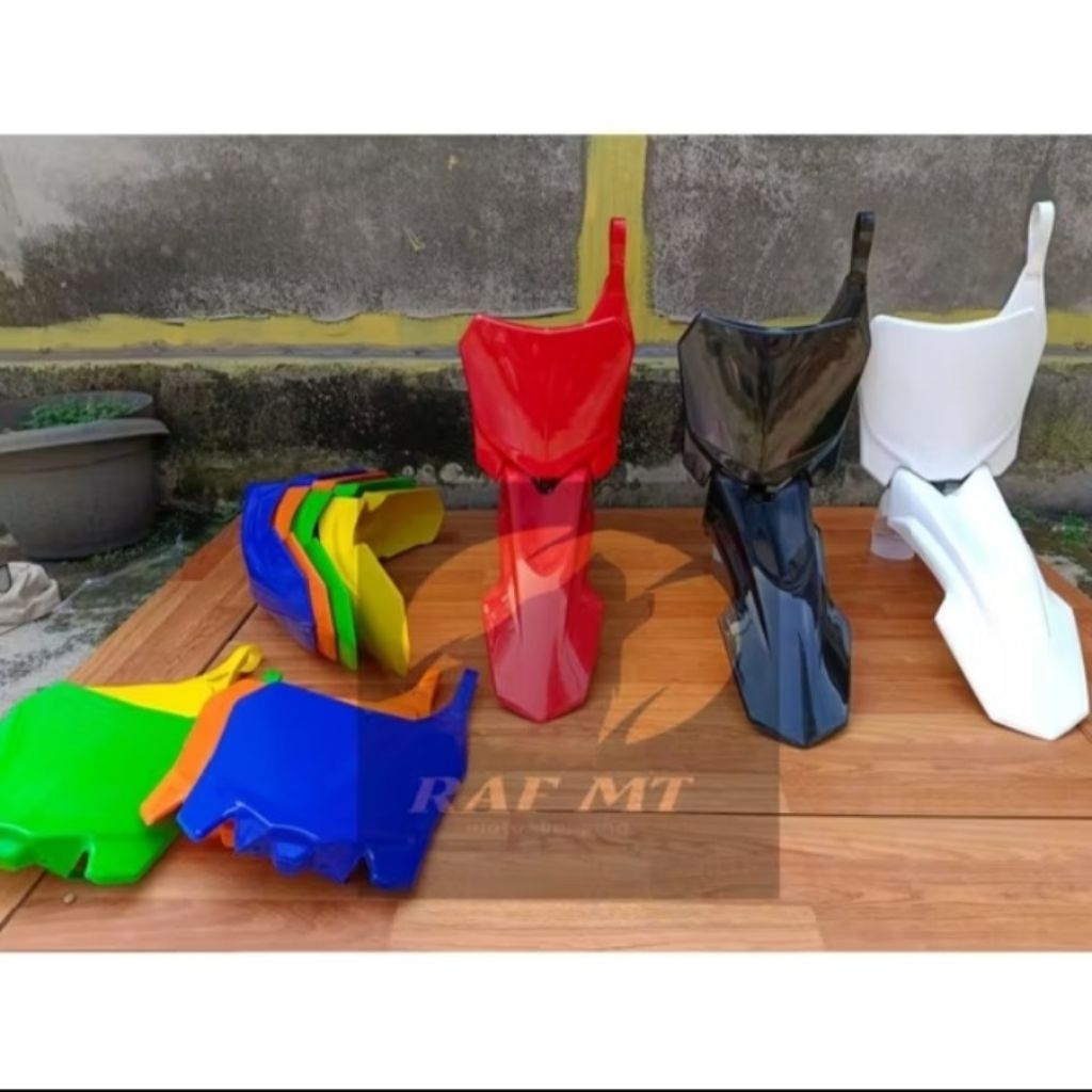 spakbor depan crf 150l dan papan nomer crf 150l cover body crf150l bodi set crf150l sayap crf150l bo