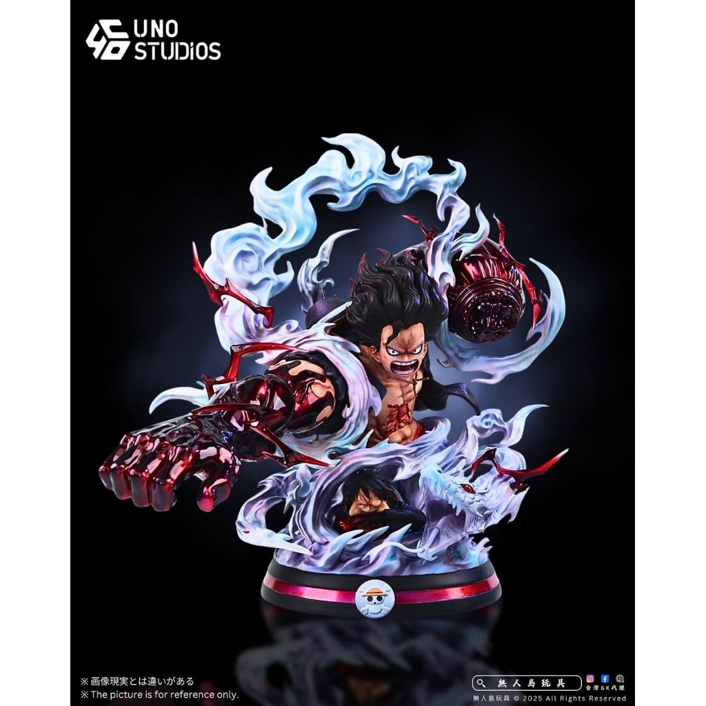 PRE-ORDER UNO Studio - One Piece Monkey D. Luffy Snack Man Bust