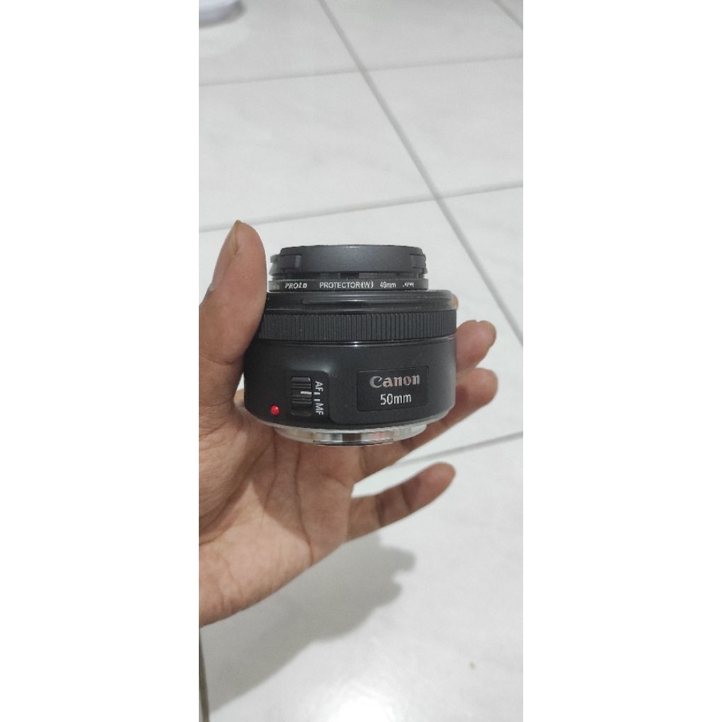lensa Canon ef 50mm STM