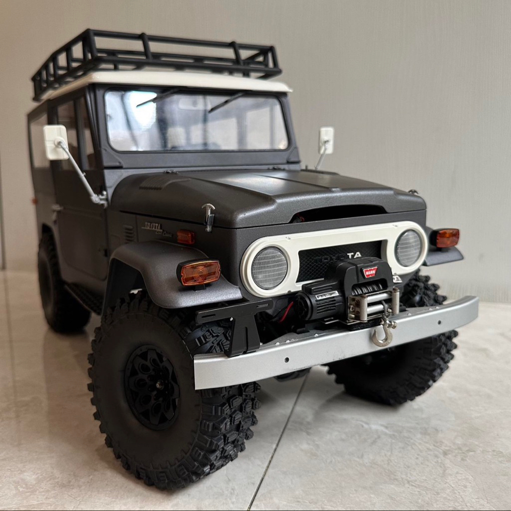 RC FMS FJ40 FJ 1/10 Like New ISTIMEWA - rgt trx4 rc4wd d1rc brx01