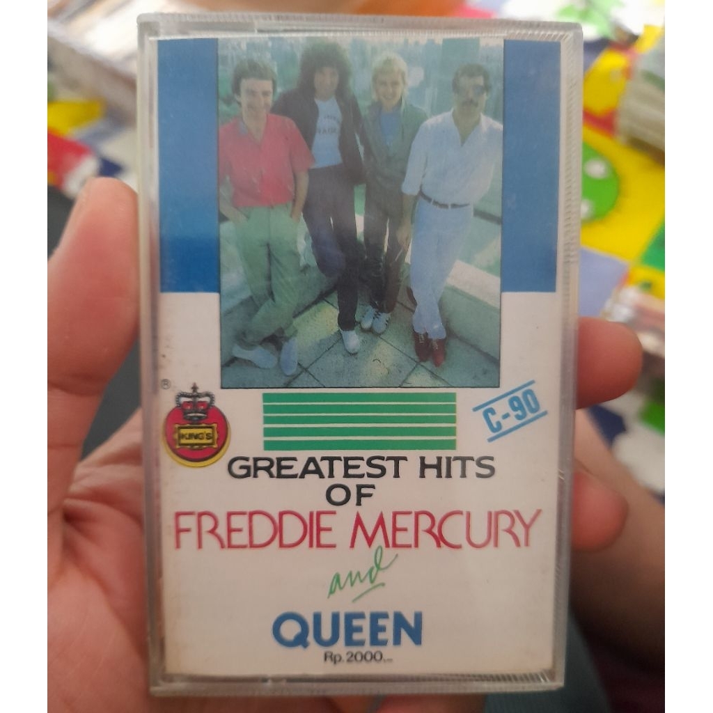 Kaset Pita Greatest Hits of Freddie Mercury and Queen - King's Original