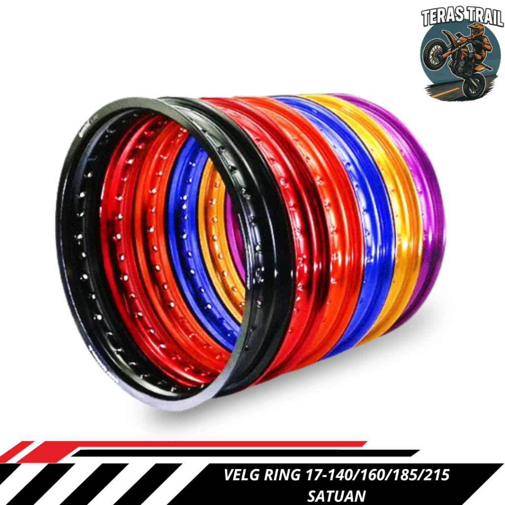 Velg Motor Scarlet Racing Original RING 17 - 140 160 185 215 | WM & WR Satuan