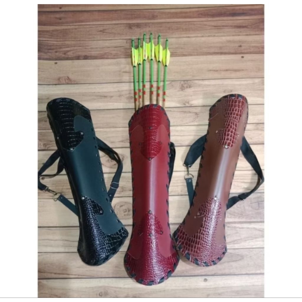 Quiver Punggung Horsebow Bow / Tas Arrow punggung