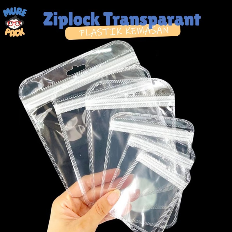 Ziplock Plastik Tebal Kecil Transparan || Murumure I Ziplock Plastik Kecil Transparan