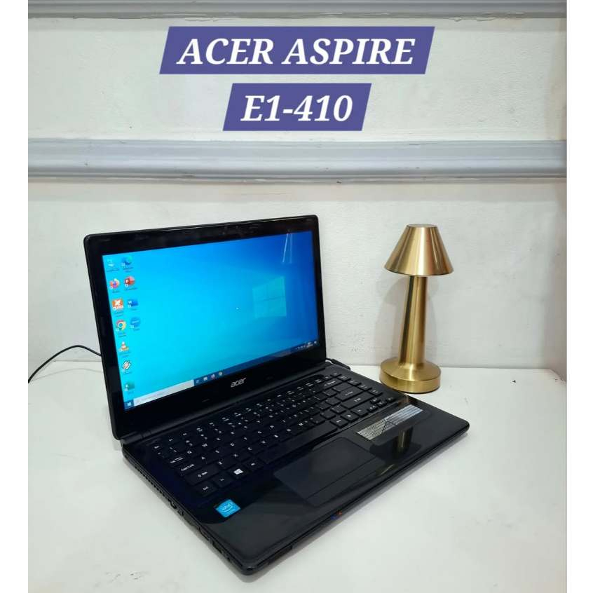 LAPTOP SECOND ACER ASPIRE E1 410 / RAM 8GB / HDD 500GB / 14 INCH