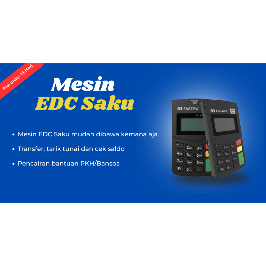 EDC SAKU KHUSUS FASTPAY TERBARU