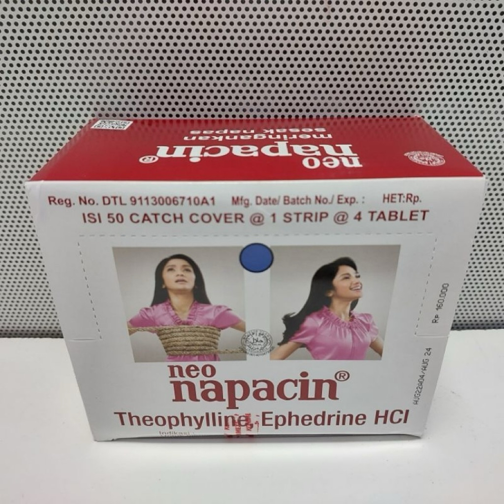 neo napacin box isi 25 strip 4 tablet