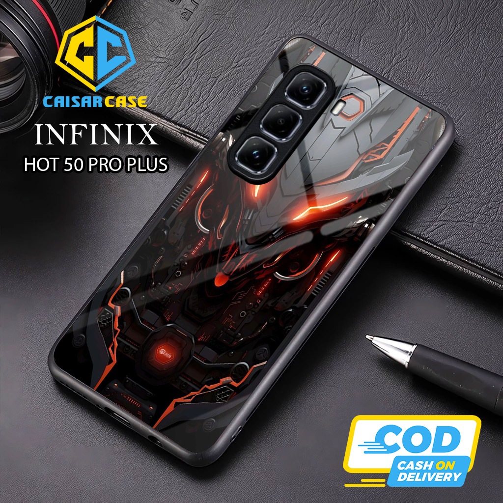 Case Infinix Hot 50 Pro Plus - Softcase Glass Infinix Hot 50 Pro Plus - Casing Infinix Hot 50 Pro Pl