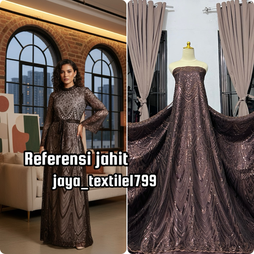 Termurah  Tile Payet / Tile Spangel Payet/ Brokat Payet Cocok Untuk kebaya