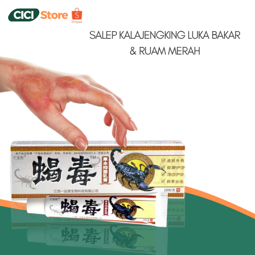 Salep kalajengking salep penghilang rasa gatal atau bekas luka 100%  ORI