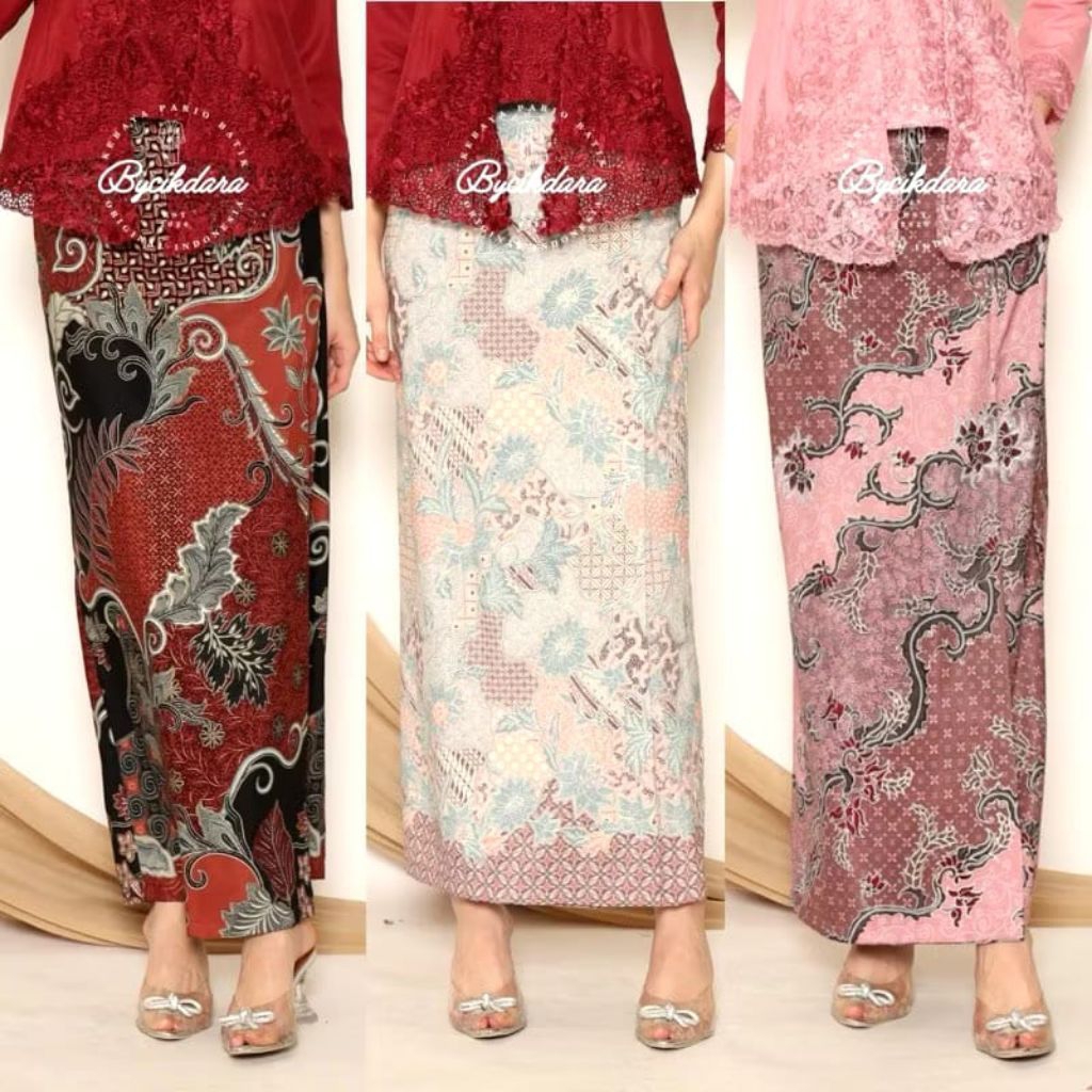 Realpict span batik//rok Rok Span Batik Wanita Siap Pakai Model Wiron Bahan Semi Sutra Tersedia Ukur