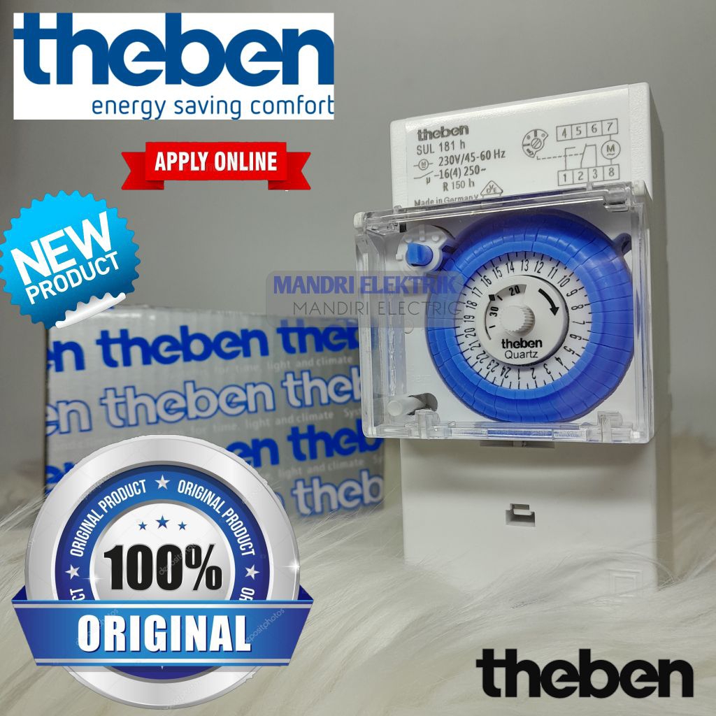 timer analog theben sul181h timer theben sul181 h original