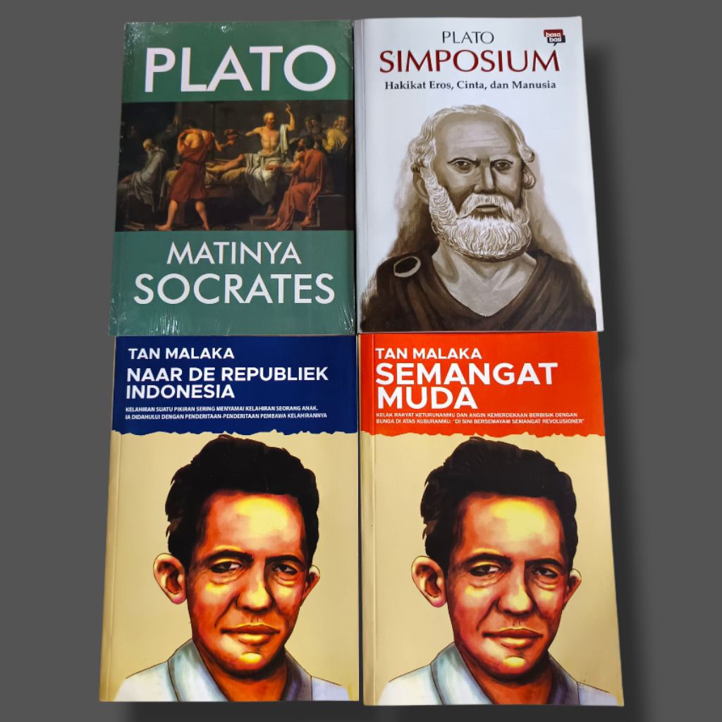 OBRAL BUKU MURAH ORIGINAL / BUKU SEJARAH BUDAYA / BUKU SASTRA SEJARAH / SEJARAH TAN MALAKA / PLATO /