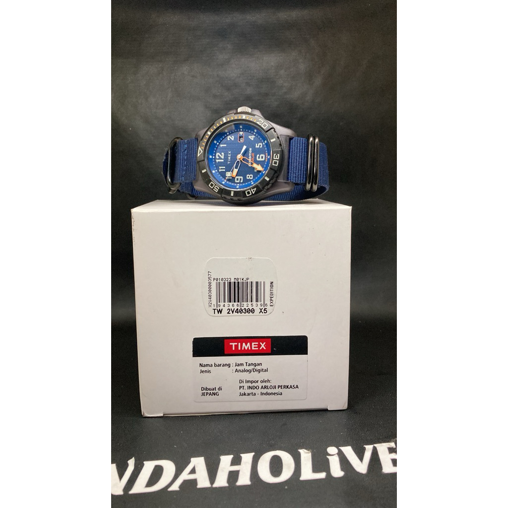 timex expedition  solar like new fullset