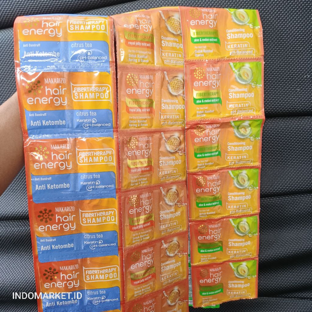 Makarizo renteng isi 24/Makarizo/Shampoo makarizo/Makarizo renteng
