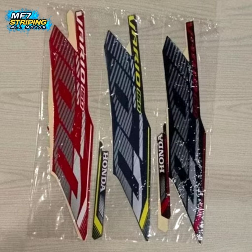 STRIPING ORIGINAL VARIO 160 2023 LENGKAP FULLSET STIKER VARIO 160 2023 ORIGINAL