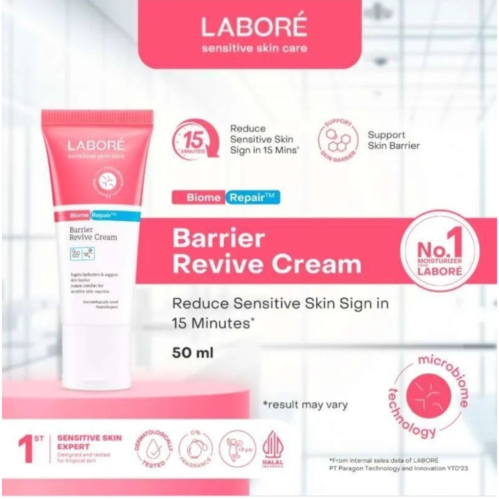 LABORE BARRIER REVIVE CREAM MOISTURIZER 50ml
