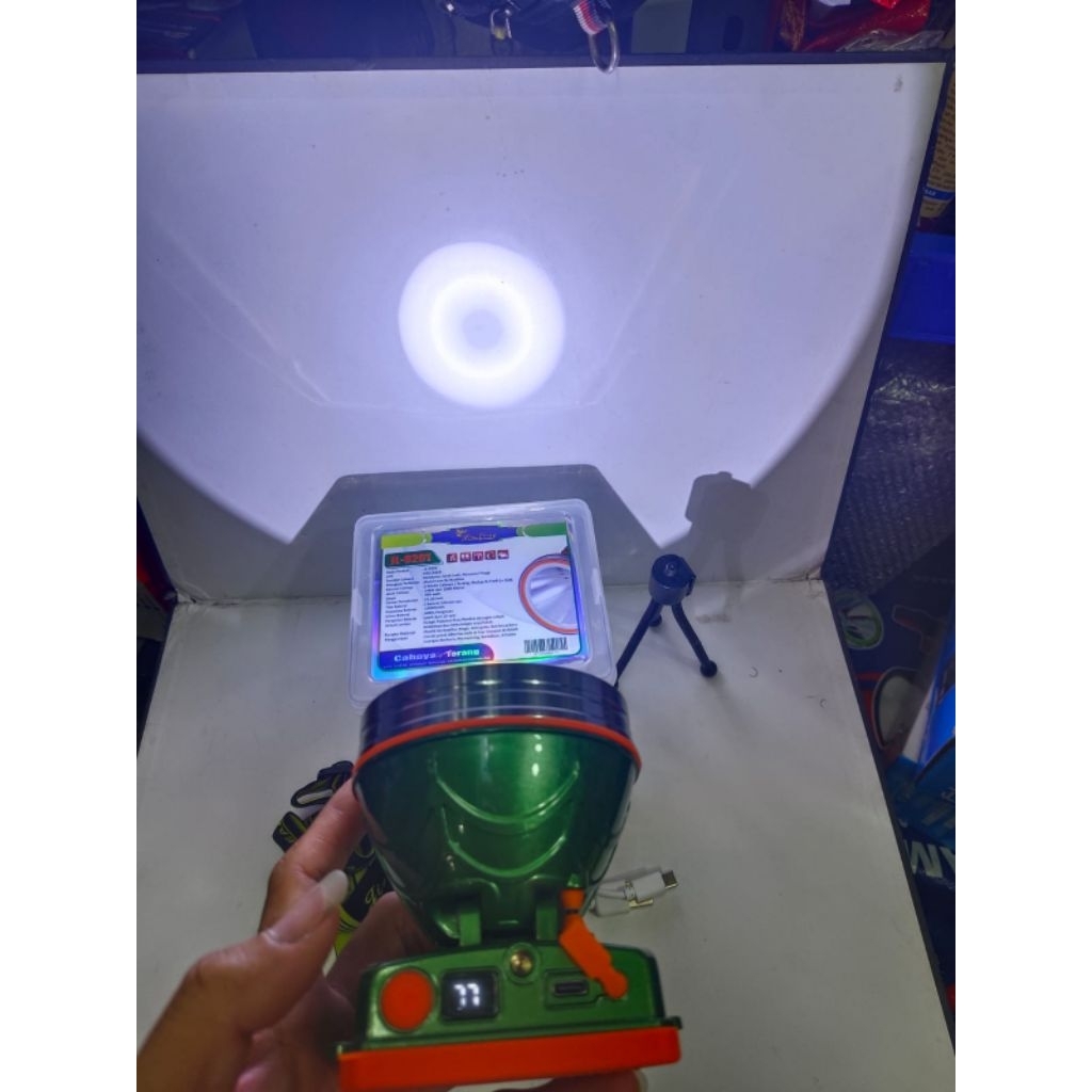 Senter Kepala JinLong JL-9201 / Headlamp JinLong 300W Cahaya Putih Terang Model Baru