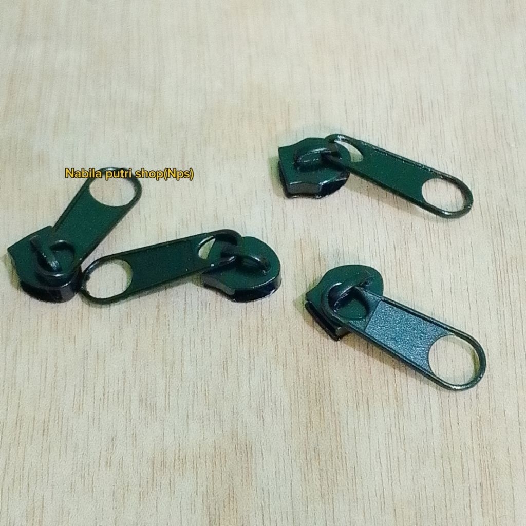 100 pcs kepala besi resleting no.5, kepala resleting tas