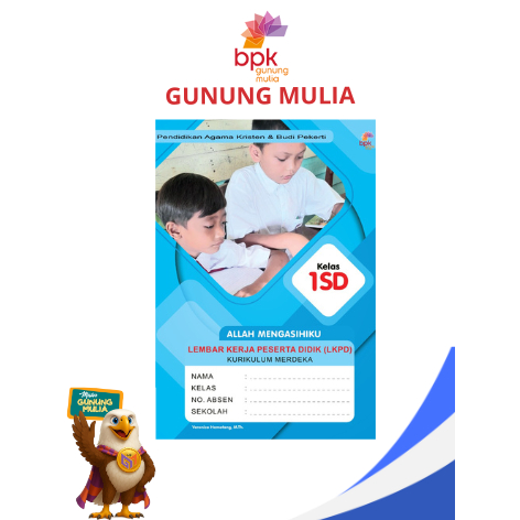 LKPD/LKS Kurikulum Merdeka KLS 1 SD PENDIDIKAN AGAMA KRISTEN