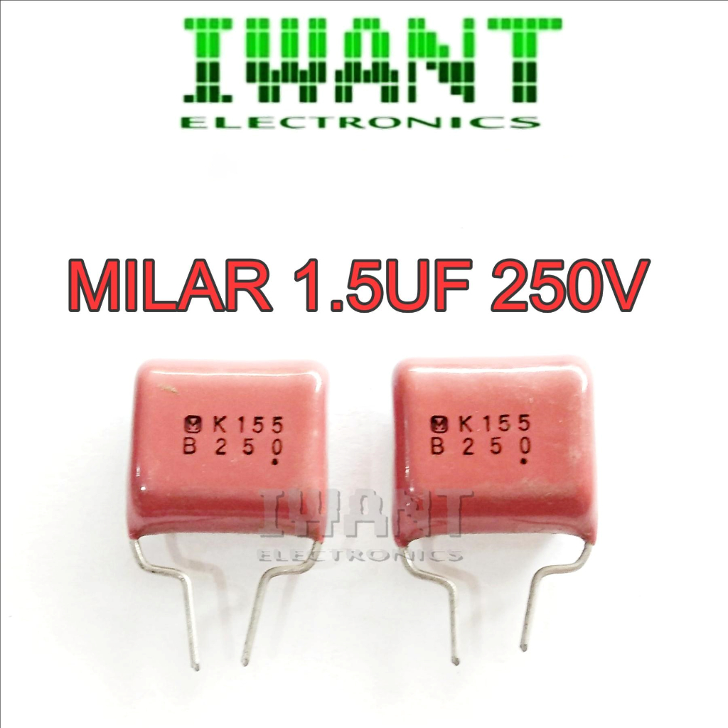K155N B250V MILAR 1.5UF 250V MILAR 155 250V