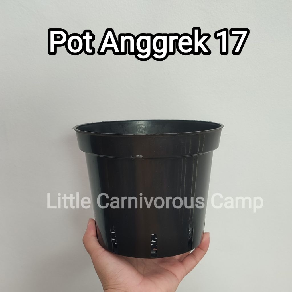 pot plastik anggrek vanda 17