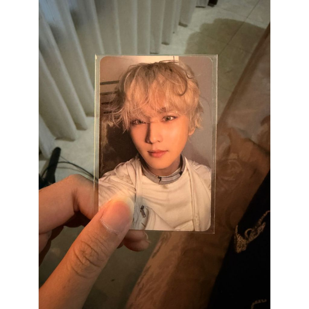 photocard OFFICIAL ENHYPEN JUNGWON fansign event bangkok desire unleash
