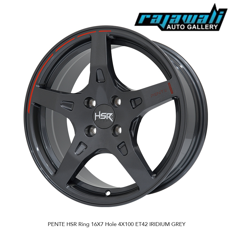VELG RACING HSR PENTE R16 BUAT AYLA AGYA STARLET SOLUNA BRIO CALYA AGYA DLL VELG RING 16 HSR