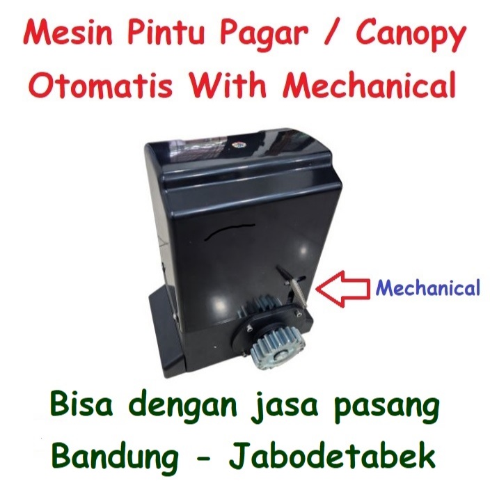 Hiplay Mesin Canopy Buka Tutup Otomatis