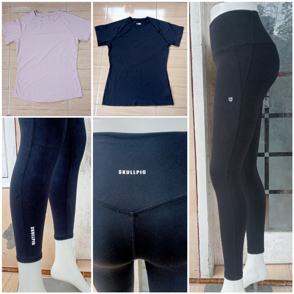 outfit olahraga skullpig