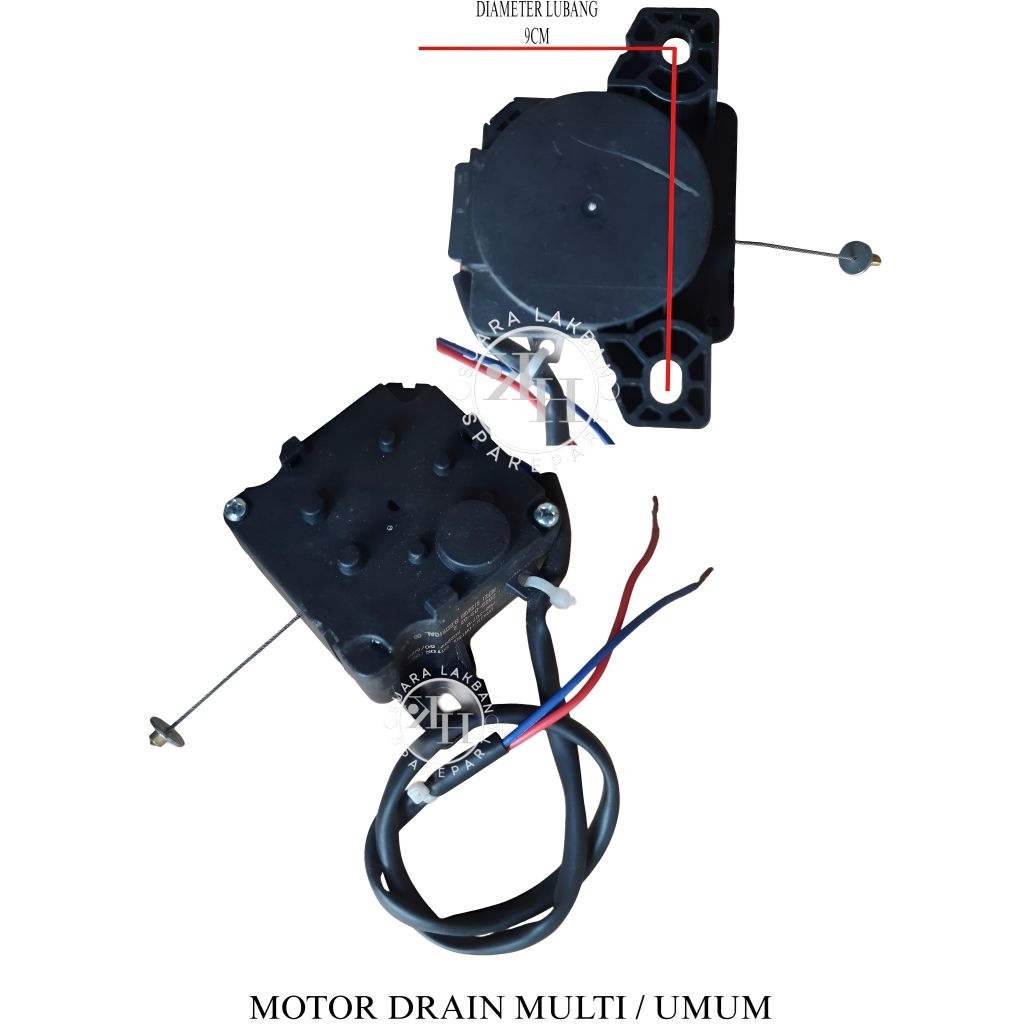 DRAIN MOTOR MESIN CUCI 1 TABUNG UMUM BEKAS / MOTOR PEMBUANGAN MESIN CUCI TOP LOADING