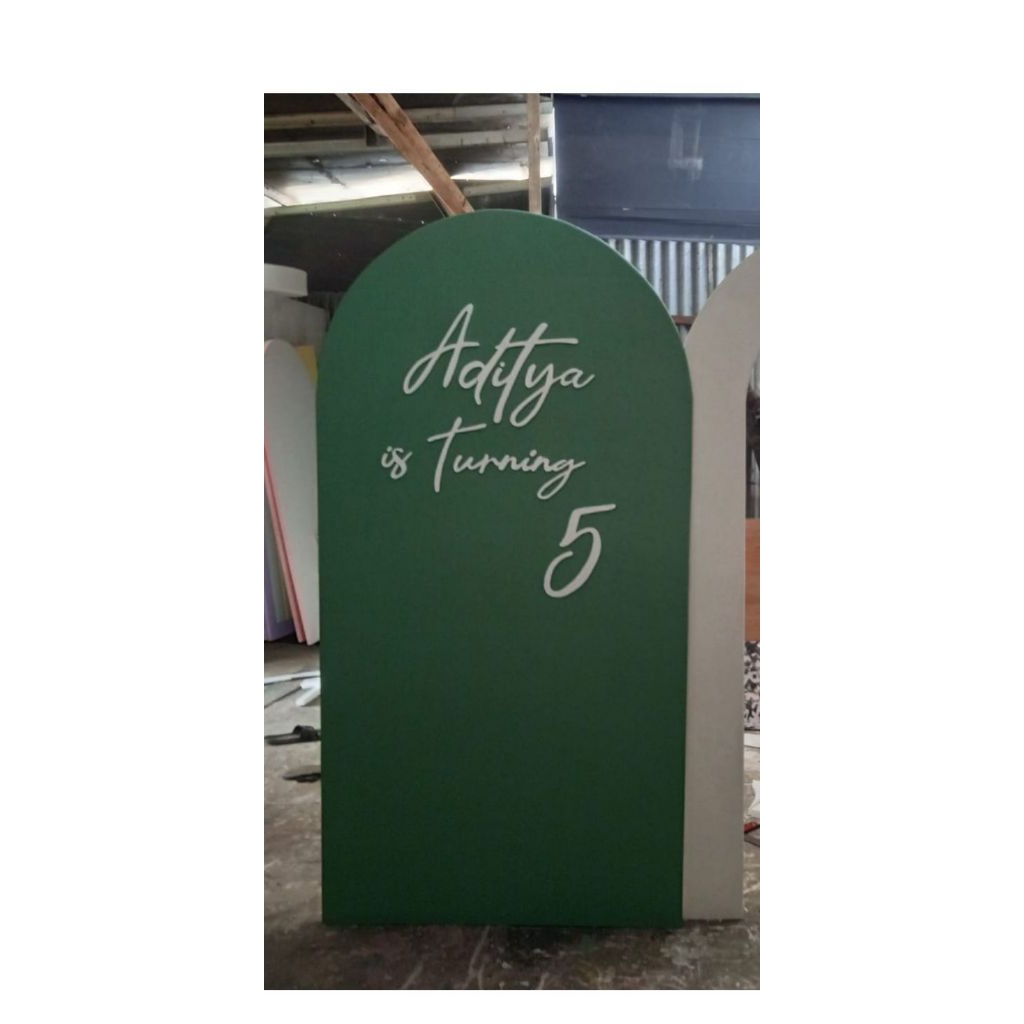 Backdrop/Dekor/styrofoam/ulang tahun/aqiqah/wedding/lamaran/Styrofoam/Paling murah/termurah