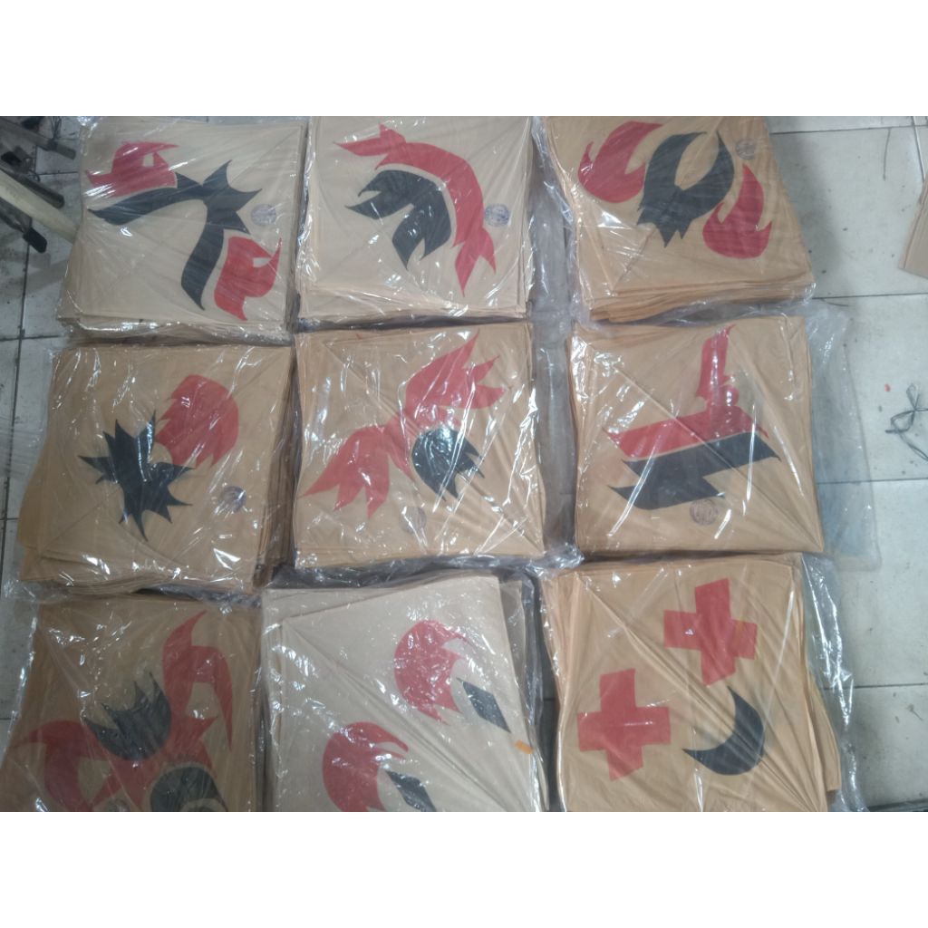 LAYANGAN SEOT MAHKOTA ( BEROTOT ) ASLI SUKABUMI ISI 100PCS