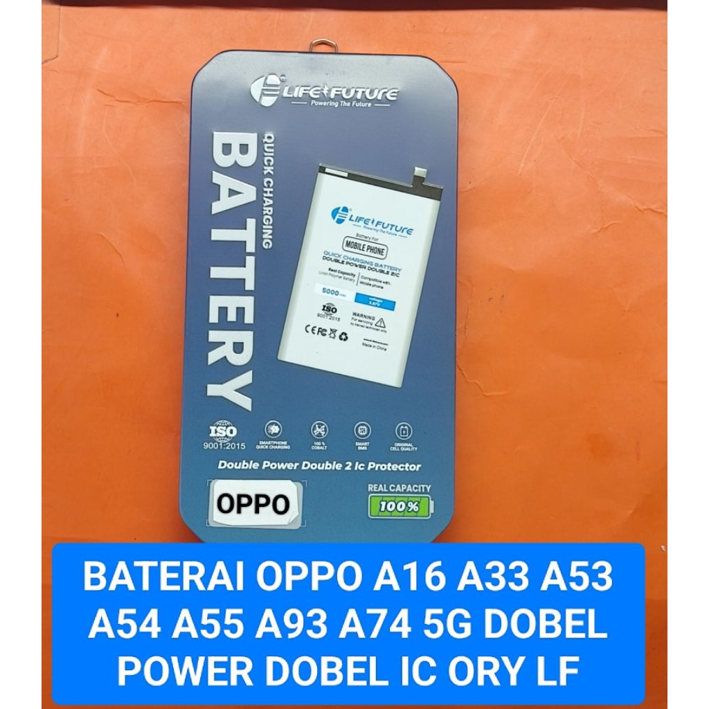 BATERAI OPPO A16 A53 A54 A55 A744G A93 DOBEL POWER DOBEL IC