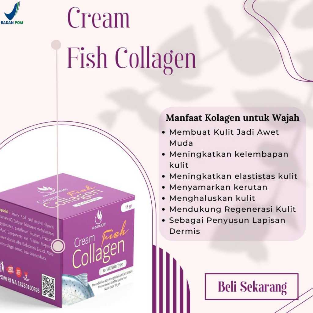 Krim Kolagen BPOM Original Cream Collagen Pemutih Kulit / Cream Collagen Original BPOM