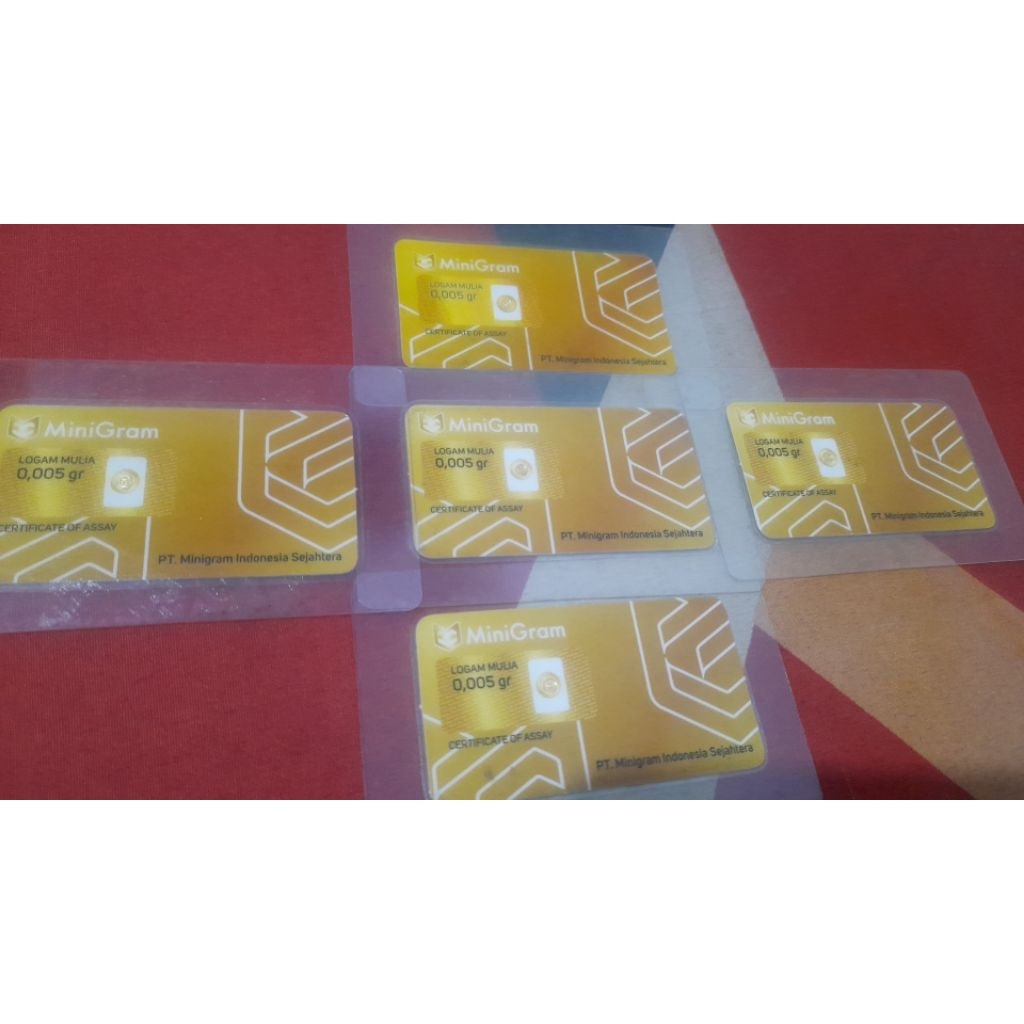 MiniGram Logam Mulia 0,005 gr
