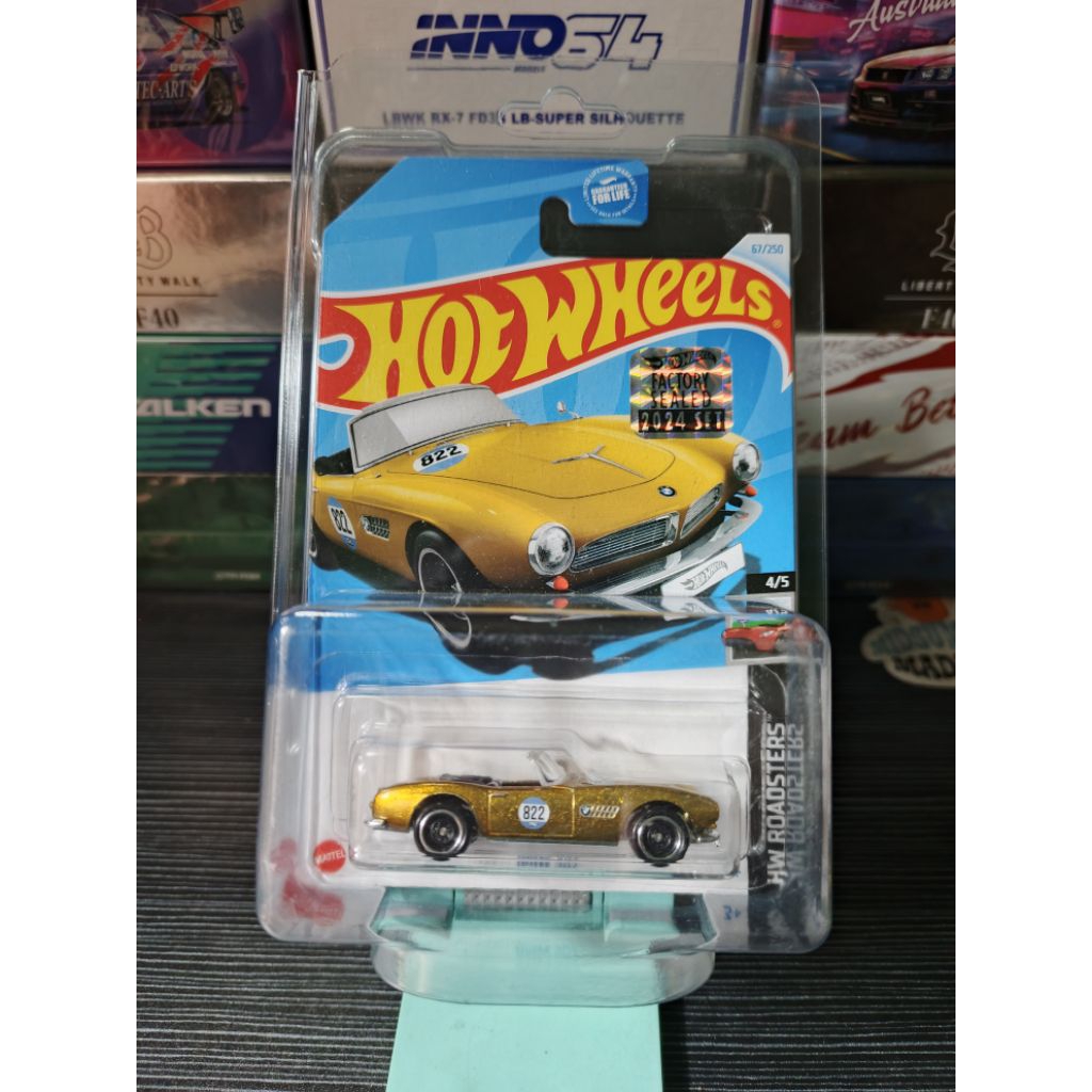 HOT WHEELS SUPER TREASURE HUNT (STH) BMW 507 FACTORY SEALED (FS) USCARD