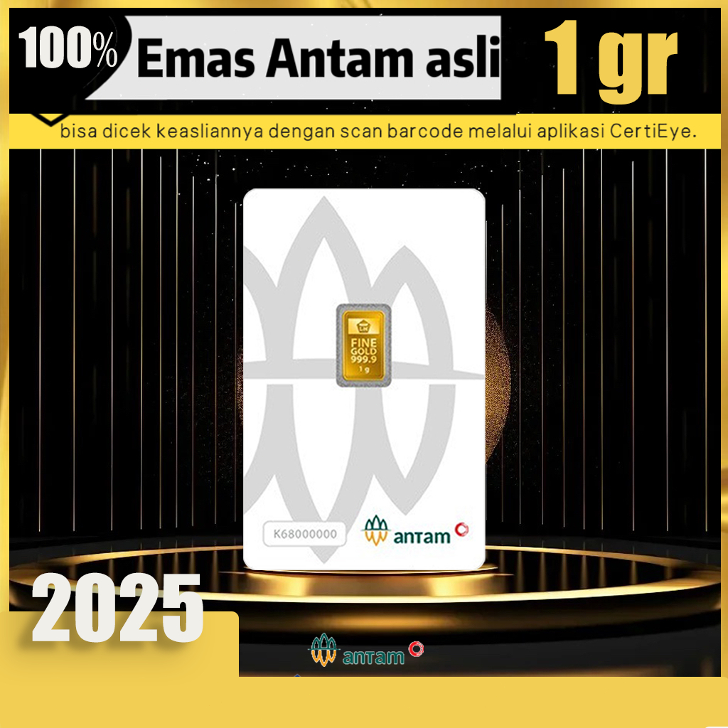 LIMITED Emas Batangan 1Gram 24K – Sertifikat ANTAM GOLD