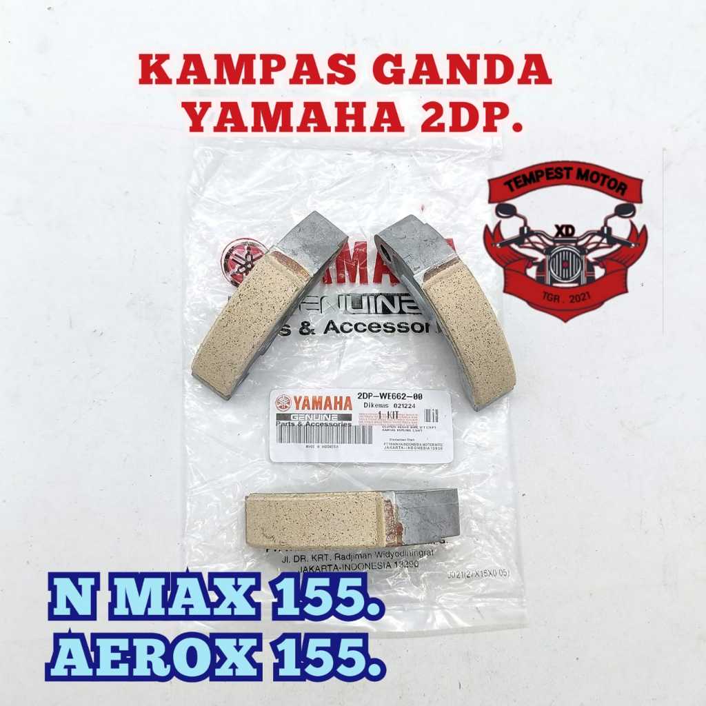 KAMPAS GANDA YAMAHA NMAX 155 KAMPAS GANDA YAMAHA 2DP NMAX KANFAS GANDA AEROX KANVAS GANDA ORI AEROX