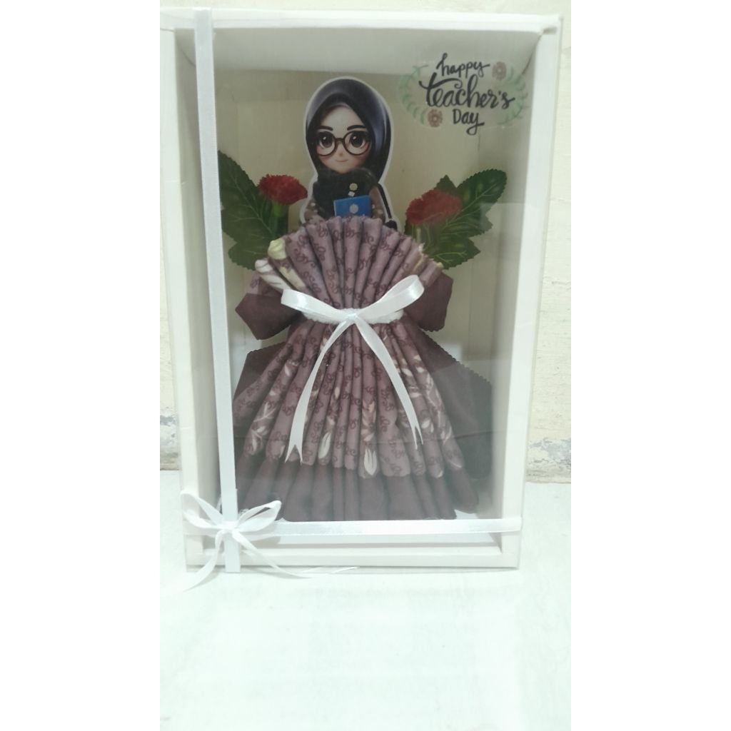 Kado hari guru / jilbab kado hari guru