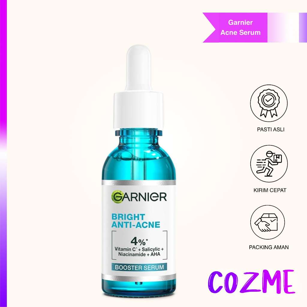 GARNIER Bright Anti Acne Booster Serum 30mL