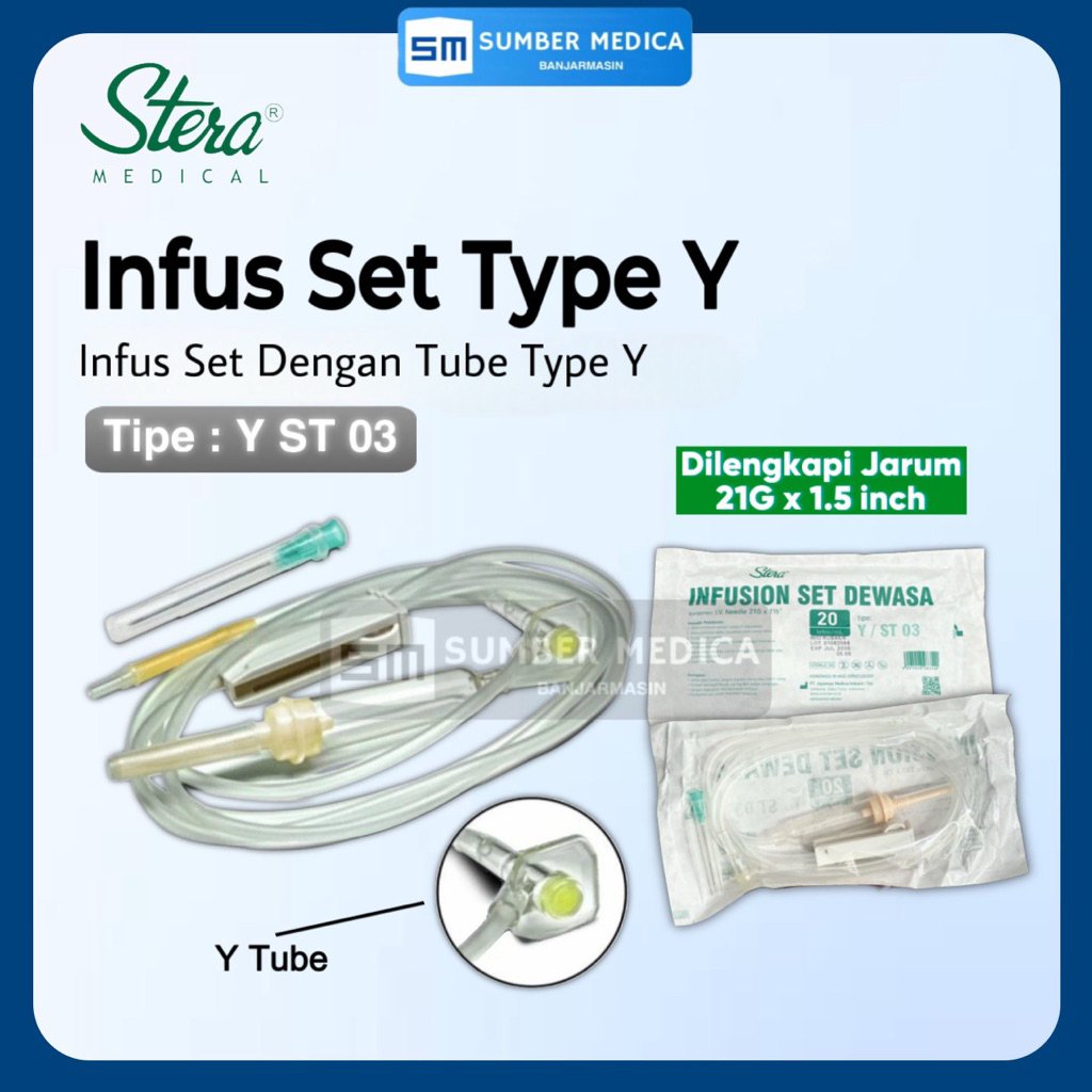 Infus Set Type Y Stera/Stera Infusion Set Type Y