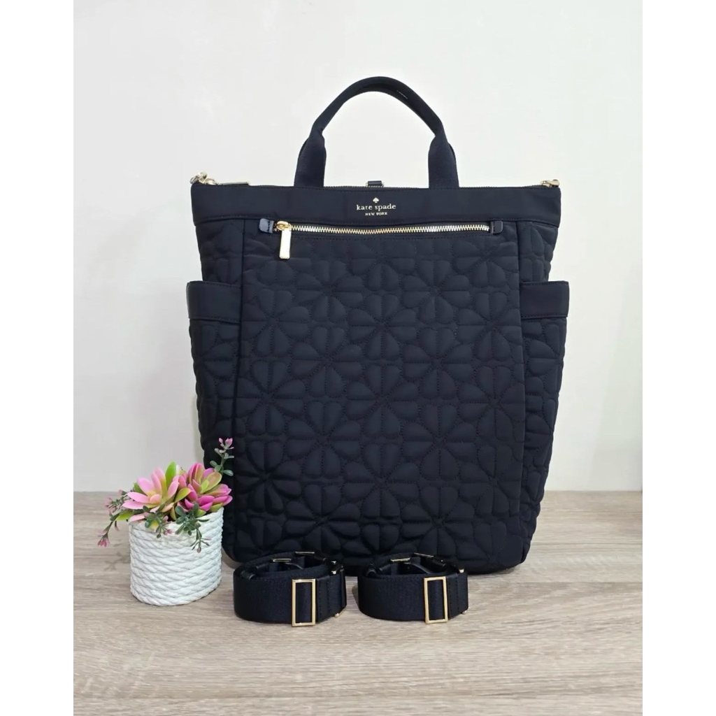 KS SPADE FLOWER CONVERTIBLE BACKPACK