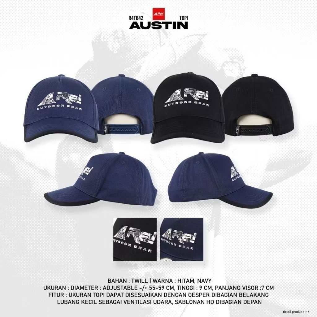 TOPI REI AUSTIN ORIGINAL 842