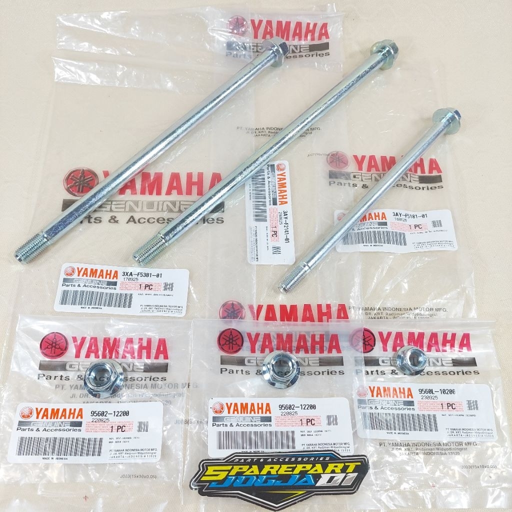 As Roda Depan Belakang Arm Set F1ZR FIZR FIZ R VEGA R LAMA Force1 ASLI ORIGINAL YAMAHA YGP